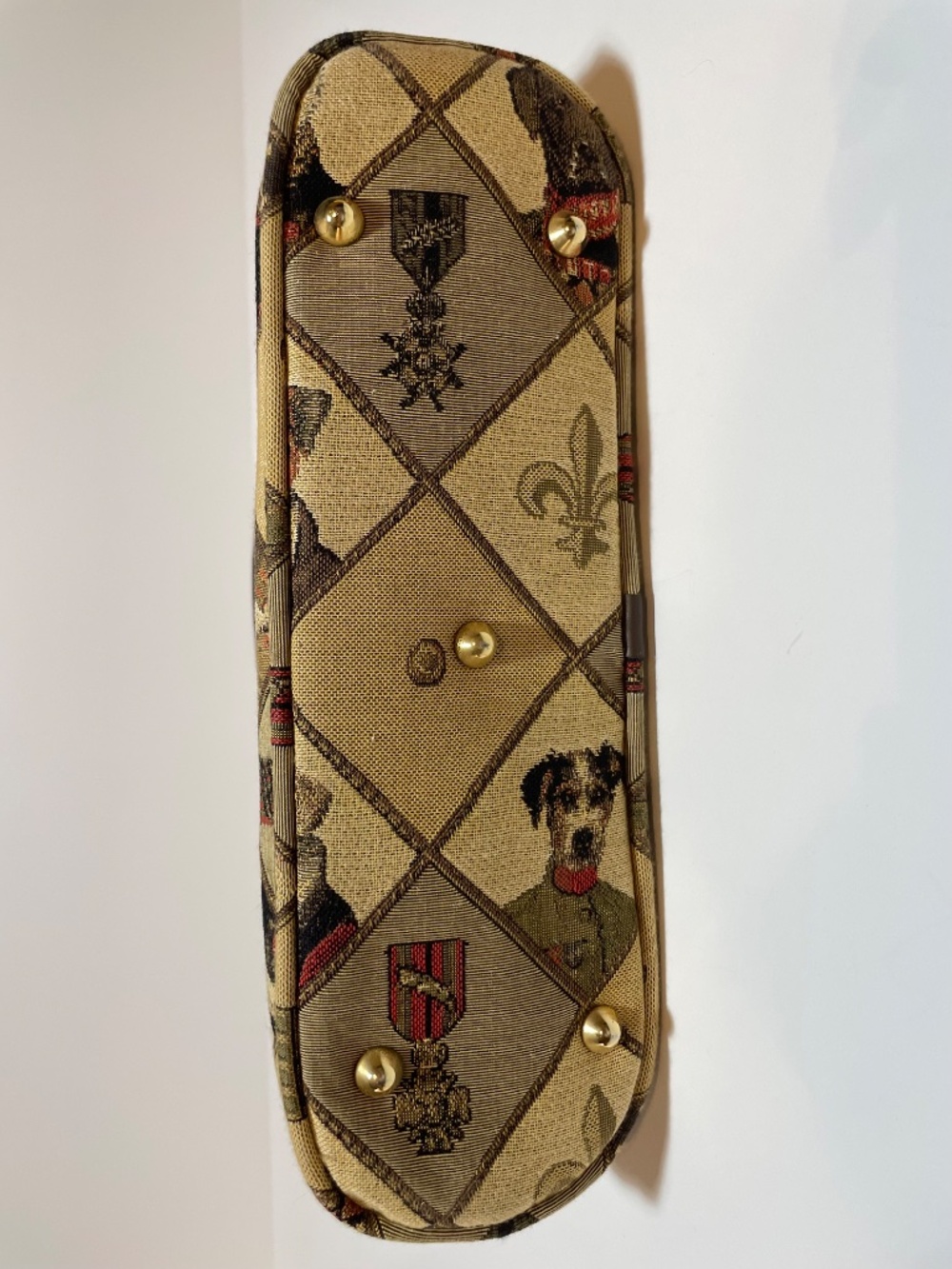 Vintage Dog Tapestry Crossbody Purse by Gobelins Art - Picture 6 of 11